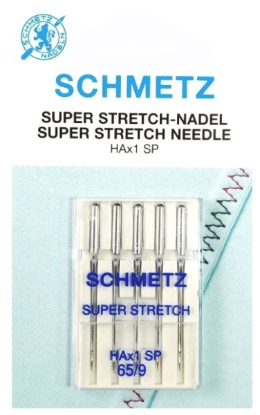 Иглы Schmetz супер-стрейч HAx1 SP 65/9, 5 шт в Калининске