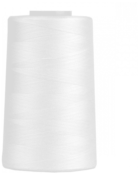 Нитки Sewing Thread 40/2 5000 ярд. цвет - белый 100% п/э в Калининске